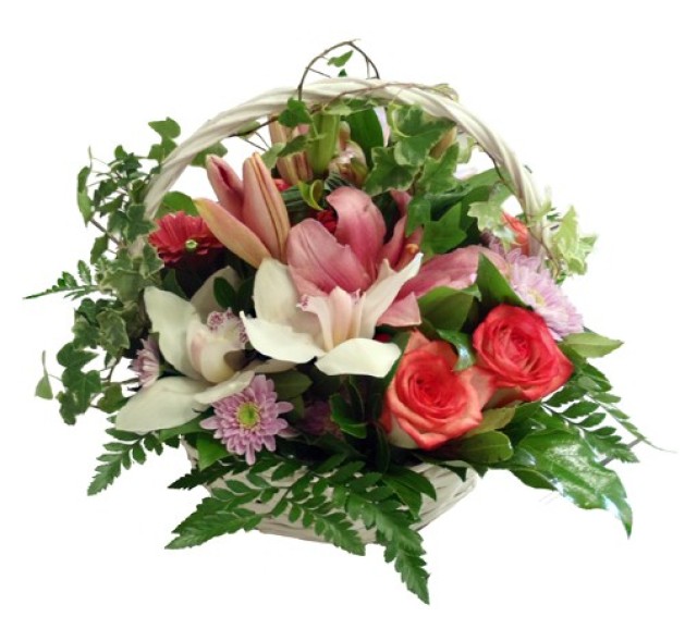 Πολύχρωμο καλάθι 