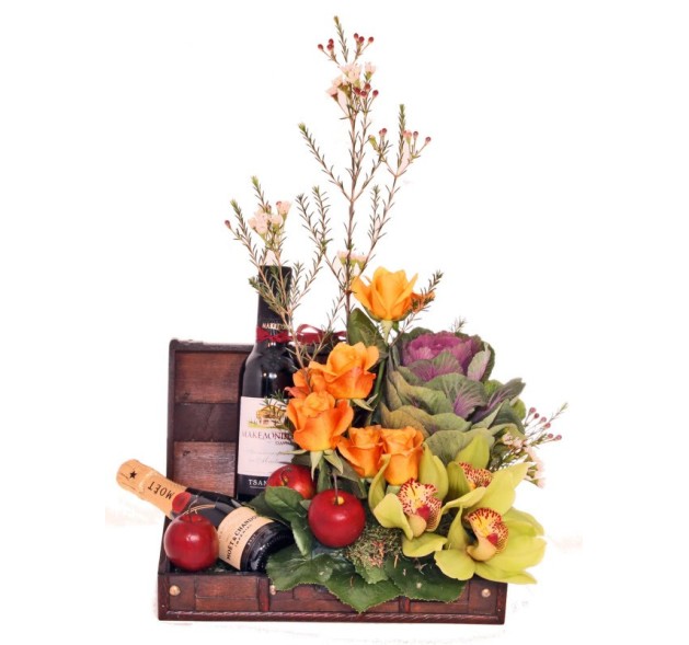 Ανθοσύνθεση με Ποτά 