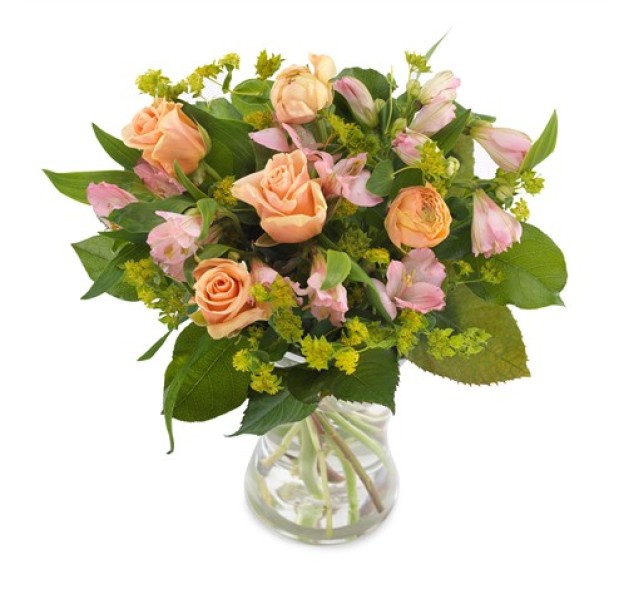 Ρομαντικό Μπουκέτο με Τριαντάφυλλα 