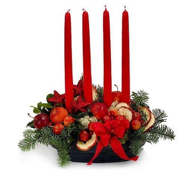 Σύνθεση με 4 κεριά